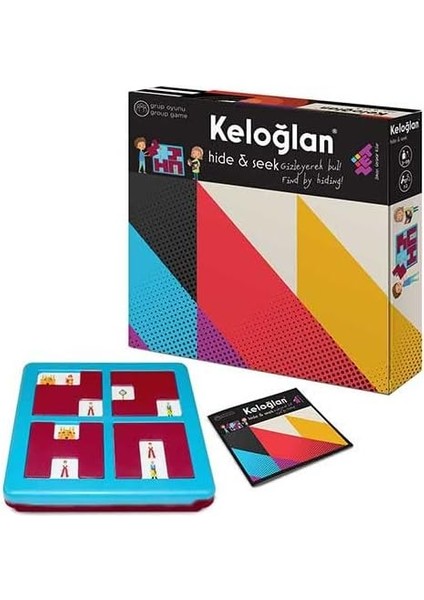 Zeka Keloğlan Hide & Find Oyunu 3+ Yaş 1+ Oyuncu
