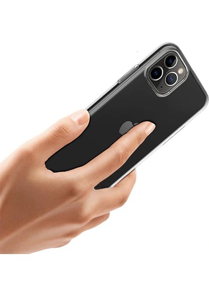 Iphone 11 Pro Max 6.5 Inch 2019 Ultra Slim Fit Şeffaf Silikon KILIF-(1903) modelleri