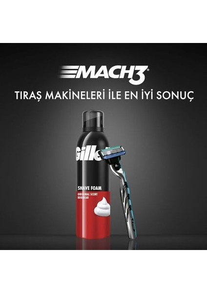 Gillette Orijinal Hassas Cilt Için Hassas Tıraş Köpüğü, 200ML modelleri