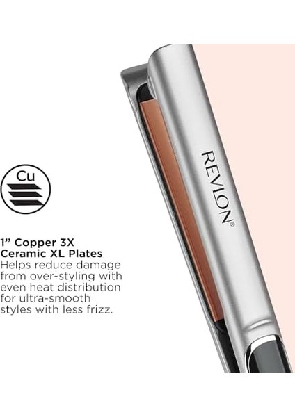 Revlon RVST2175E2 Seramik Kaplama Bakır Plakalı Saç Düzleştirici