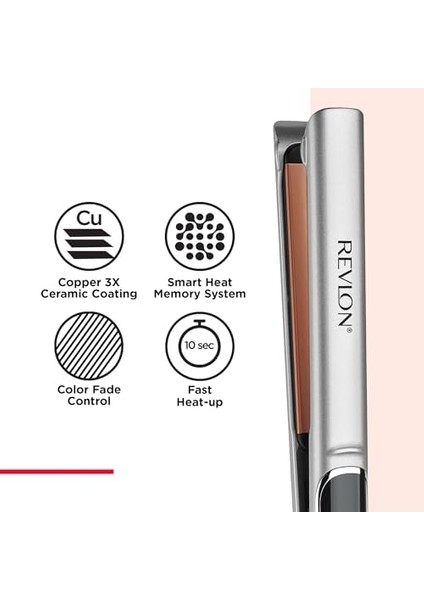 Revlon RVST2175E2 Seramik Kaplama Bakır Plakalı Saç Düzleştirici fiyatları