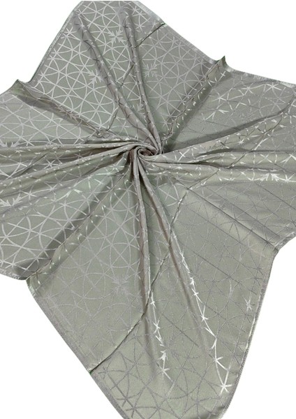 Mısırlı Eşarpları Devore Geometrik Desenli Eşarp modelleri