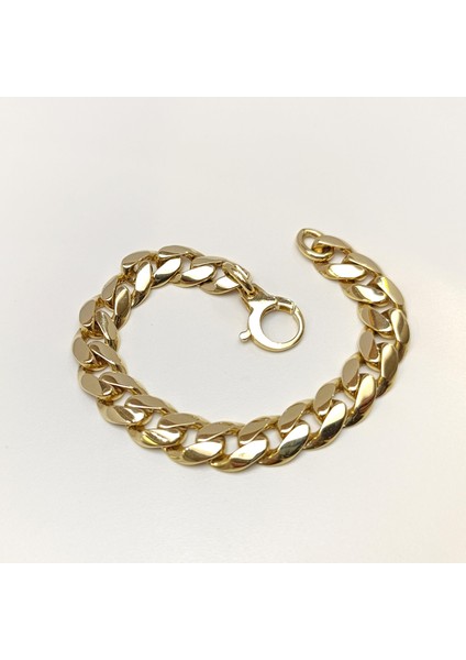 11MM Gurmet Bileklik Künye 14 Ayar Altın Hd Videolu fiyatları