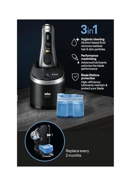 Braun Clean & Charge Reinigungskartuschen modelleri