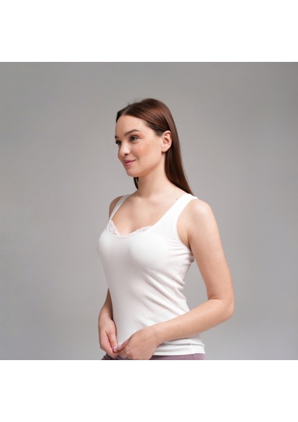 Ribbed Luxe U-Neck Tank Top fiyatları