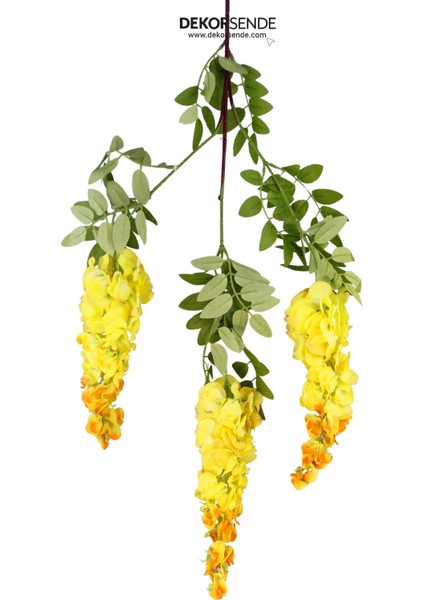 Yapay Akasya Sarkıt Sarı Turuncu 105 cm modelleri