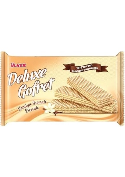 Ülker Vanilya Gofret Bisküvi 220 gr