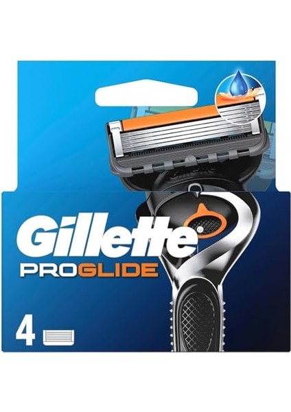 Gillette Fusion Proglide Yedek Tıraş Bıçağı 4 Adet fiyatları
