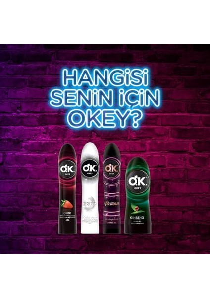 Okey Çilek Kayganlaştırıcı Jel 50 ml fiyatları