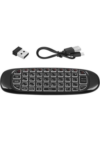 Gorgeous Android Akıllı Tv Kutusu Için 2.4g Rf Uzaktan Kumanda Hava Fare Kablosuz Klavye Ses Arka Iş (Yurt Dışından)