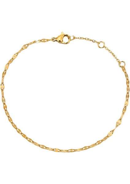 YUANYING-CH25117 Altın Minimalist Paslanmaz Çelik Bileklik (Yurt Dışından)
