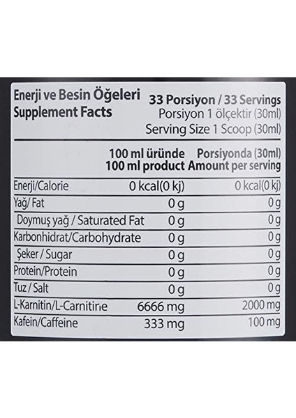 Hardline Nutrition L-Karnitine Thermo - Şeftali, 1000 gr fiyatları