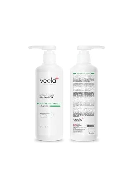 Veela Ince Telli Saçlar Için Hacim Kazandıran Yoğun Bakım Şampuanı Volumizing Effect Shampoo