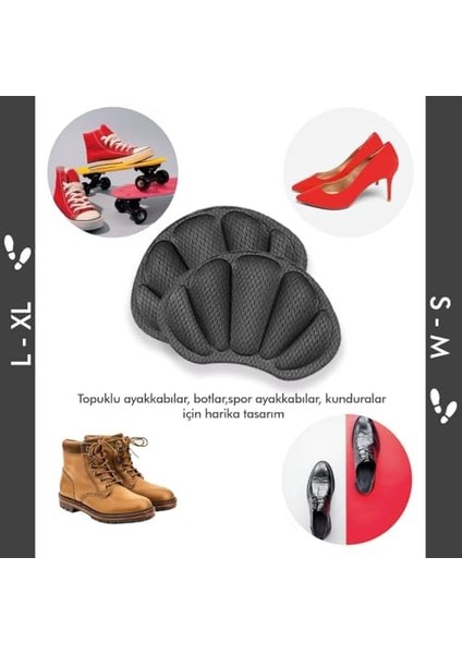 SP01 - Yapışkanlı Midye Bilek Koruma | Topuk Vurma Önleyici ve Ayakkabı Daraltma Yumuşak Sünger Ped (S-M) fiyatları