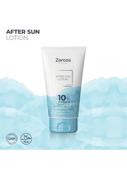 Zaroza%10 Panthenol Güneş Sonrası Vücut Bakım Losyonu 150 ml modelleri