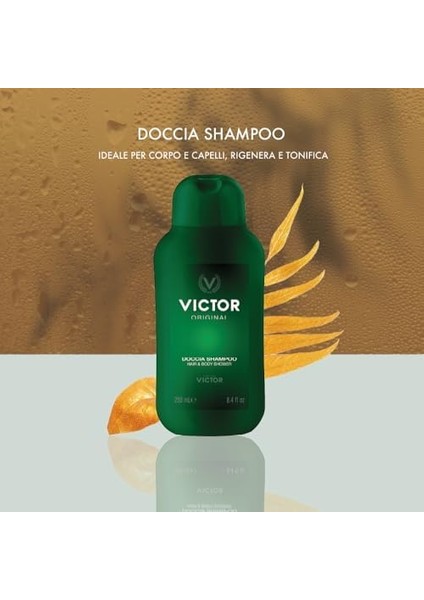 Victor Original Doccia Shampoo Hair & Body Shower 250 ml Şampuan modelleri