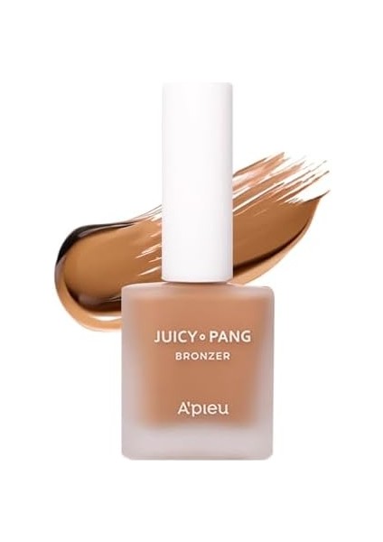A'pıeu Kolay Uygulanılabilen, Kalıcı, Doğal Görünüm Sunan Likit Bronzer Juicy-Pang Water Bronzer (BR01)