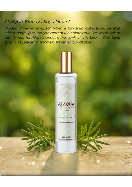 Saf Biberiye Suyu 100 ml modelleri