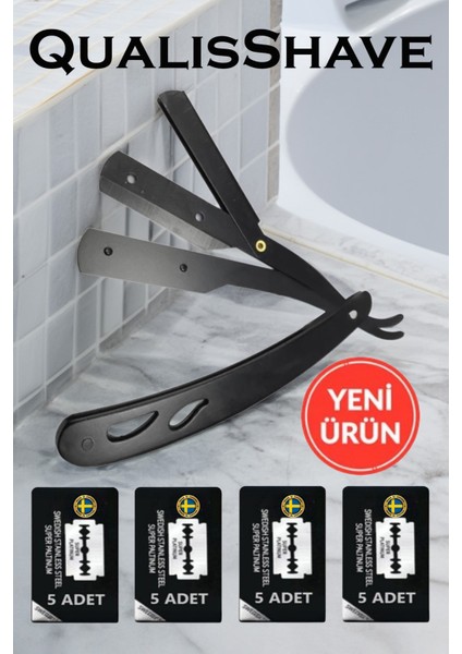 Shave U3 Full Metal Ustura + 20 Adet Platinum Yaprak Jilet