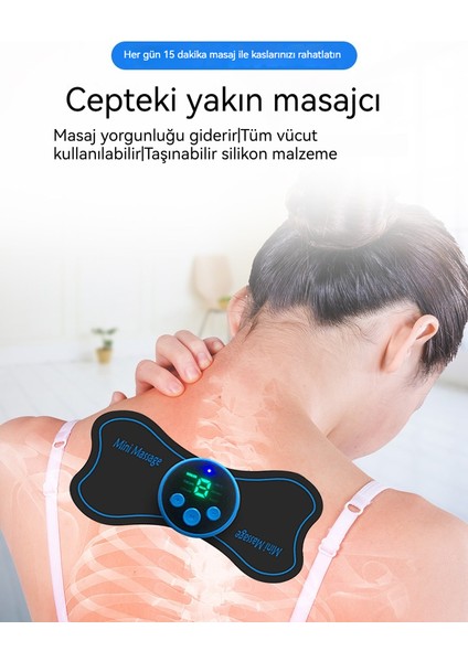 Servikal Masaj Akıllı Kablosuz Şarj Taşınabilir Kas Rahatlatıcı Masaj Cihazı (Yurt Dışından) modelleri