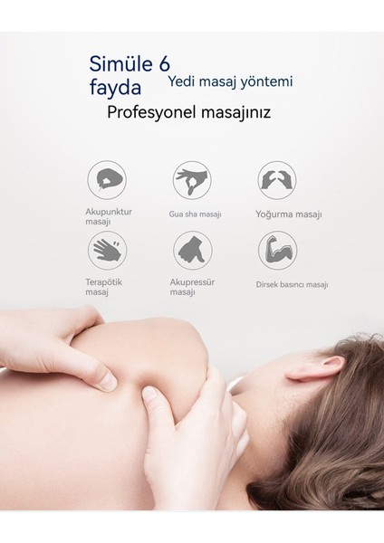 Servikal Masaj Akıllı Kablosuz Şarj Taşınabilir Kas Rahatlatıcı Masaj Cihazı (Yurt Dışından) indirimleri