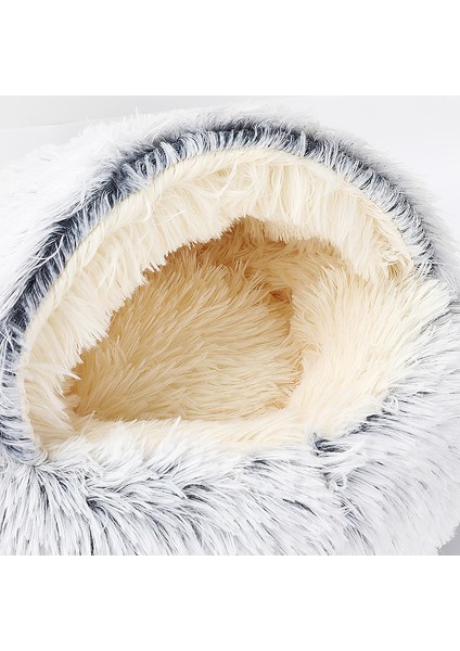 Yarı Kapalı Kabuklu Uzun Kürklü Kedi Evi (Yurt Dışından) fırsatları