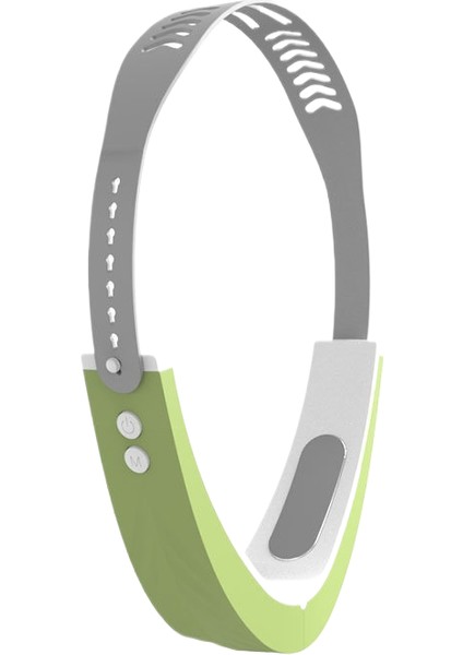 Yüz Masajı Kablosuz Uzaktan Kumanda Nabız Titreşim Elektrikli Güzellik Aleti Çift Çene Isırığı Kas Rengi Işık Masajı (Yurt Dışından)