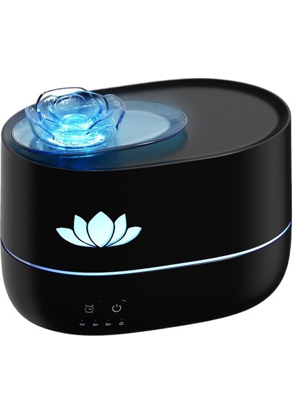 Renkli Göz Ştırıcı Simülasyon Mum Işığı Aromaterapi Makinesi Ev Sessiz Masaüstü Küçük Nemlendirici Uçucu Yağ Koku Makinesi (Yurt Dışından)