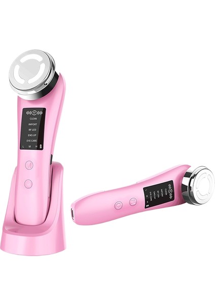 Iyon Ithalatçısı Ultrasonik Yüz Işık Güzellik Aleti Mikro Akım Sıkılaştırıcı Kaldırma Gençleştirme Aleti (Yurt Dışından)