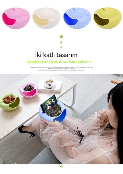 Cep Telefonu Standı Depolama Ikisi Bir Arada Yaratıcı Pratik Ev Yaşam Malzemeleri (Yurt Dışından) indirimleri