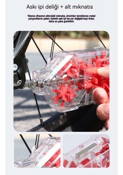 Bisiklet Islatma Zincir Temizleyici (Yurt Dışından) modelleri