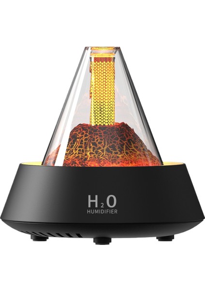 Renkli Göz Ştırıcı Simülasyon Mum Işığı Aromaterapi Makinesi Ev Sessiz Masaüstü Küçük Nemlendirici Uçucu Yağ Koku Makinesi (Yurt Dışından)