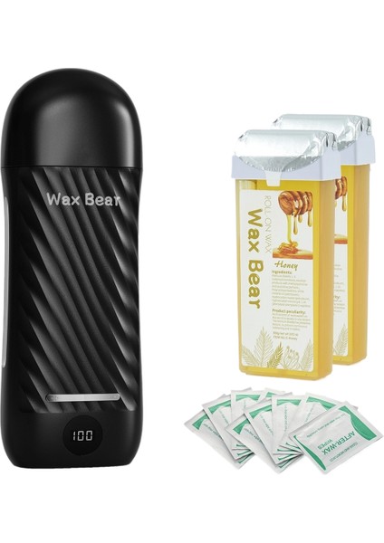 Waxkıss Rulo Dal Isıtıcı Sert Ağda Eriyik Ağda Seti Ağda Şeritleri Epilasyon Ağdası El Ağdası Düşük Sıcaklık Ağda (Yurt Dışından)