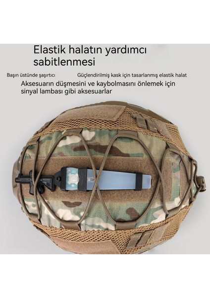 Fast Kamuflaj Elastik Ip Kamuflaj Kask Kapağı (Yurt Dışından) fiyatları