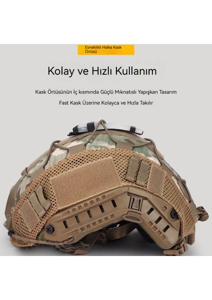 Fast Kamuflaj Elastik Ip Kamuflaj Kask Kapağı (Yurt Dışından) indirimleri
