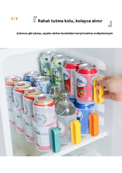 多功能易拉罐冰箱收纳盒两件装 (Yurt Dışından) fırsatları