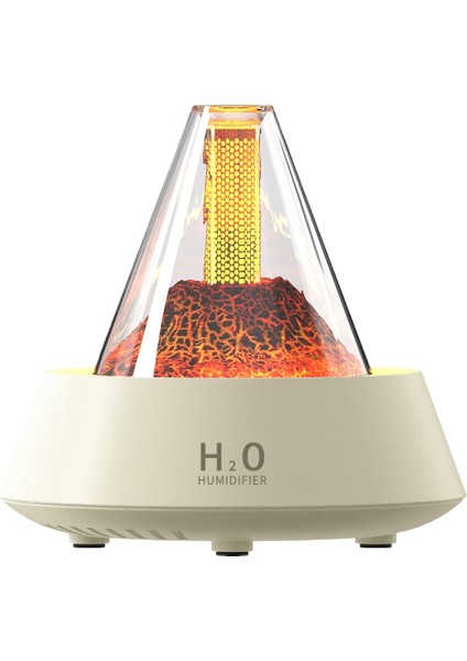 Renkli Göz Ştırıcı Simülasyon Mum Işığı Aromaterapi Makinesi Ev Sessiz Masaüstü Küçük Nemlendirici Uçucu Yağ Koku Makinesi (Yurt Dışından)