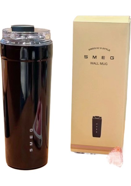 550ML Içecek Kupası Seyahat Taşınabilir Içme Kupası Paslanmaz Çelik Vakum Sızdırmaz Kahve Termosu (Yurt Dışından)