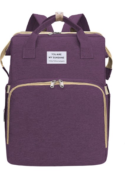 Yeni Anne ve Bebek Büyük Kapasiteli Katlanabilir Islak ve Kuru Ayırma Anne Çantası (Yurt Dışından)