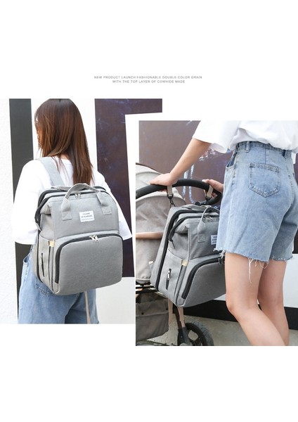 Yeni Anne ve Bebek Büyük Kapasiteli Katlanabilir Islak ve Kuru Ayırma Anne Çantası (Yurt Dışından) fırsatları