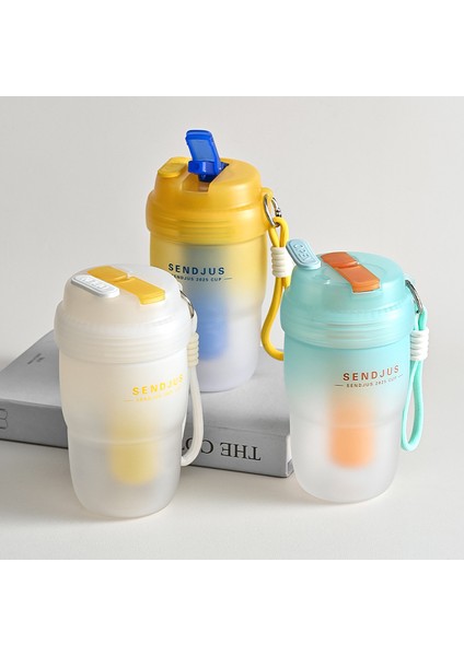 Basit ve Yüksek Görünümlü Su Bardağı, Taşınabilir Öğrenci Büyük Kapasiteli (Yurt Dışından) fiyatları