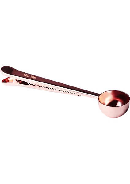 Ikisi Bir Arada Kahve Kaşığı Kantitatif Kaşık Ölçüm Kaşığı Sızdırmazlık Klibi (Yurt Dışından)