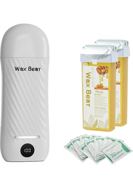 Waxkıss Rulo Dal Isıtıcı Sert Ağda Eriyik Ağda Seti Ağda Şeritleri Epilasyon Ağdası El Ağdası Düşük Sıcaklık Ağda (Yurt Dışından)