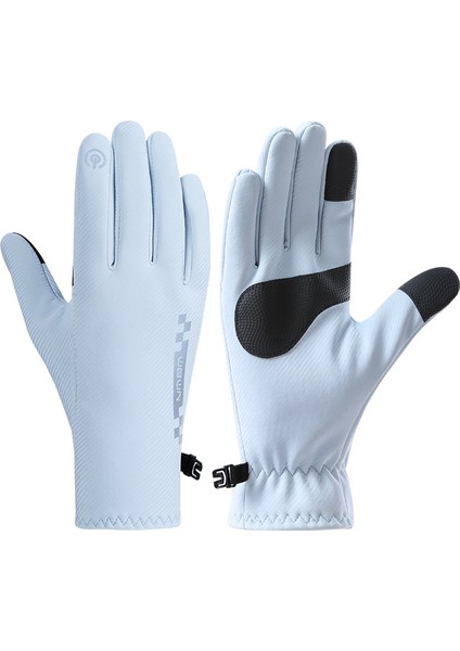 Açık Bisiklet Sürme Sıcak Plus Kadife Kadın Eldivenleri (Yurt Dışından)