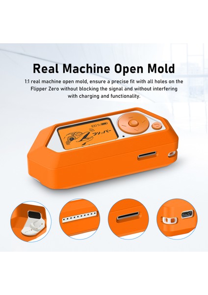 Flipper Zero Silikon Her Şey Dahil Kılıf (Yurt Dışından) fiyatları