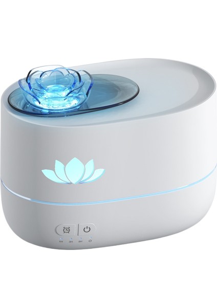 Renkli Göz Ştırıcı Simülasyon Mum Işığı Aromaterapi Makinesi Ev Sessiz Masaüstü Küçük Nemlendirici Uçucu Yağ Koku Makinesi (Yurt Dışından)