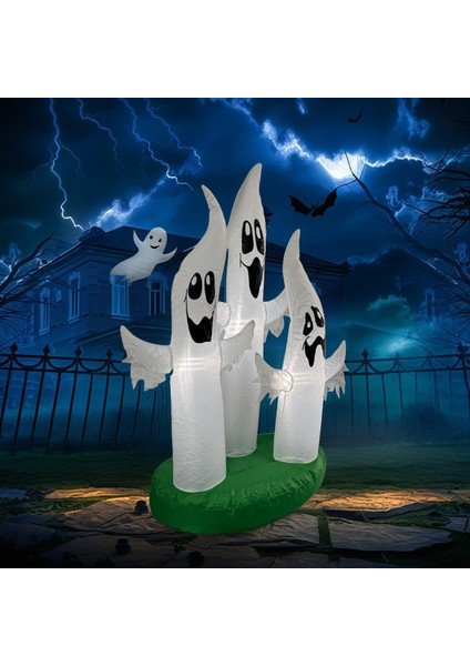 Cadılar Bayramı Hayalet Kombo Şişme LED Parti Dekorasyonu (Yurt Dışından) indirimleri