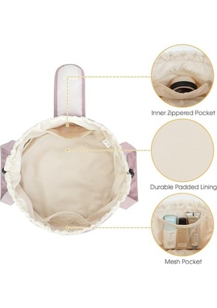 Yeni Büyük Kapasiteli Taşınabilir Ipli Depolama Seyahat Tuvalet Çantası (Yurt Dışından) indirimleri