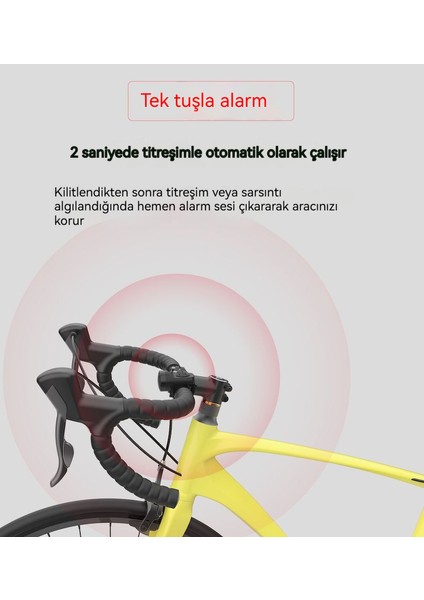 Bisiklet Için Su Geçirmez, Yüksek Sesli Alarm Korna (Yurt Dışından) fiyatları
