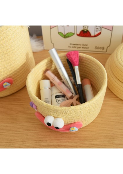 Yeni Pamuklu Halat Örme Atıştırmalık Depolama Sepeti (Yurt Dışından) modelleri